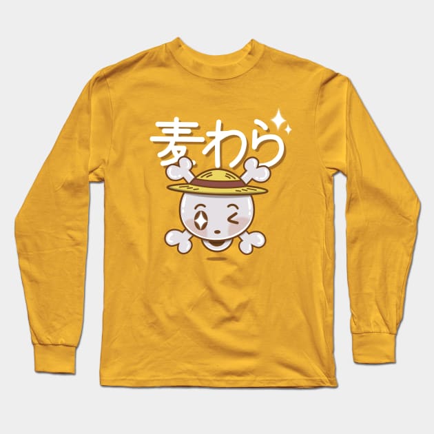 Kawaii Mugiwara Long Sleeve T-Shirt by Eilex Design